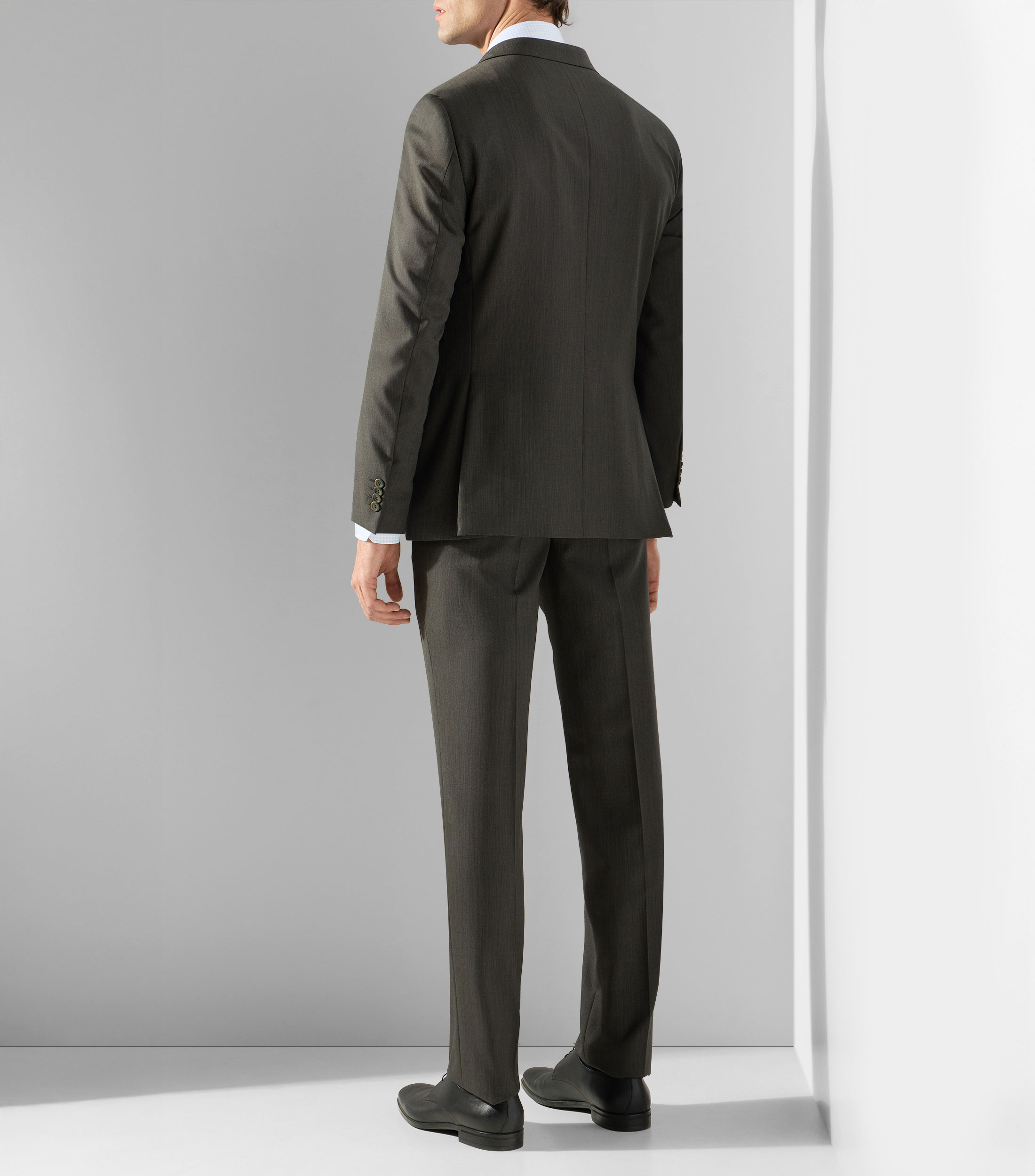 Traje de corte slim jaspeado Hombre